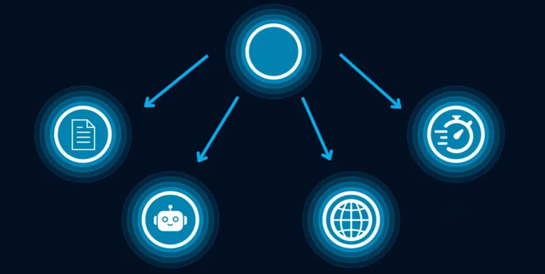 diagram showing simple workflow